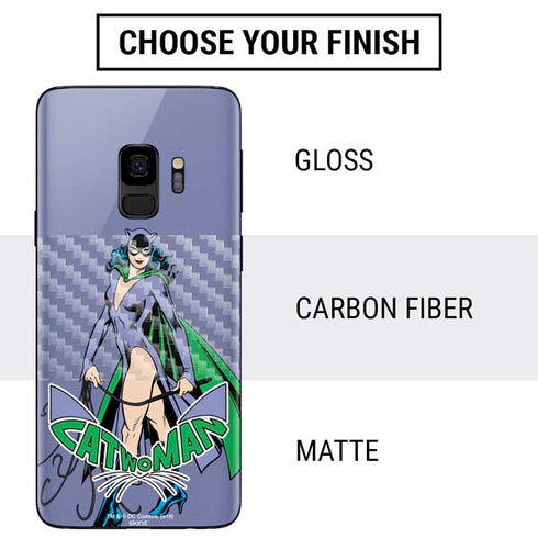 DC Comics Batman Catwoman Classic Art Pose Galaxy S9 Skin